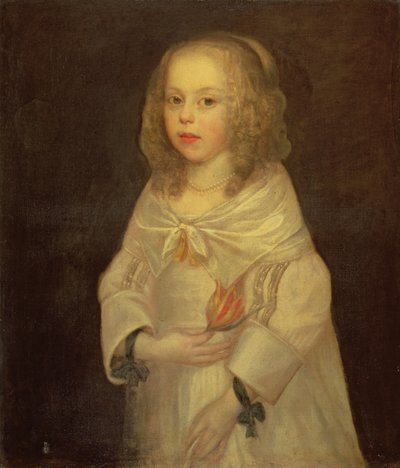 Frances Cotton (de soltera Herbert), c.1680 de English School